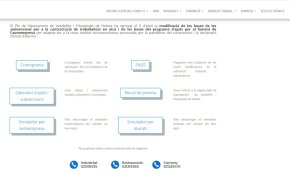 Idetsa amplia la informació sobre els ajuts econòmics per reduir l'impacte negatiu de la crisi de la Covid-19 al seu web