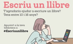 La biblioteca Josep Salceda i Castells convida a joves d'entre 10 i 16 anys a l'activitat «Escriu un llibre»