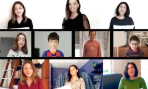 Les professores de llenguatge musical de l'Escola de Música elaboren un vídeo dedicat als seus alumnes