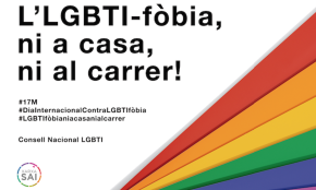 L'Ajuntament commemora el Dia Internacional contra l'homofòbia