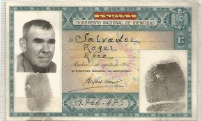 DNI Salvador Roigé Roca / 1954