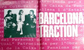 Cartell audició Barcelona traction / 1976
