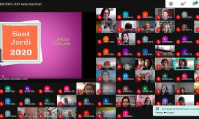 Els alumnes de l'institut Cambrils comparteixen el seu particular «Sant Jordi confinat» amb activitats literàries i creatives
