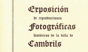 Dítpic de la «II exposición de reproducciones fotográficas de la Villa de Cambrils» / 1974