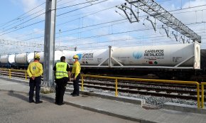 Es produeix una fuita en un vagó de tren a l'entrada de l'estació de mercaderies perilloses de Tarragona