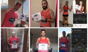 Un total de 52 socis participen a la primera cursa virtual Montepenarubia Costa Daurada