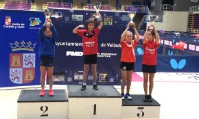 Renata Shypsha i Jesús Raspall del CTT Cambrils pugen al podi del torneig Estatal 2020 de tennis taula