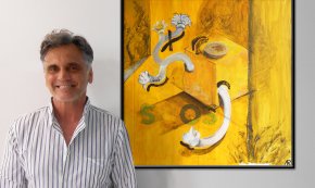 L'artista Álvaro Ramos participa en una exposició col·lectiva de pintura a la galeria «Abartium»