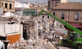 Es compleixen quinze anys de l'enderroc de l'emblemàtic edifici del Pòsit