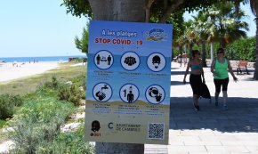 Mascaretes a la platja?
