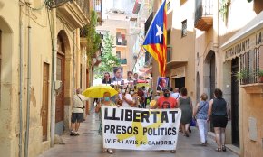 La concentració dels Avis i Àvies recupera l'activitat completa, després de tres mesos i mig