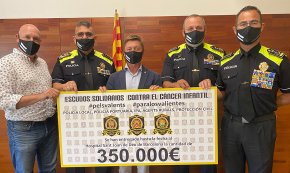 La campanya solidària contra el càncer infantil «Pels valents» suma la xifra de 350.000 euros recaptats