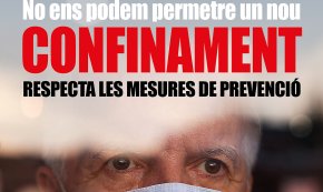 L'Ajuntament de Mont-roig del Camp posa en marxa la campanya «Nos ens podem permetre un nou confinament» que apel·la a la responsabilitat ciutadana