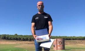 Primera posició per al tirador Antonio Ruiz Nat al campionat de Catalunya de fossat universal 
