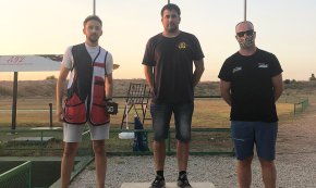 Tercera posició del tirador cambrilenc Antonio Ruiz Nat al Gran Premi de Catalunya de fossat olímpic