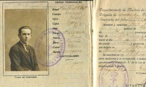 Llibreta d'inscripció marítima de Josep Rubio Mercé / 1926