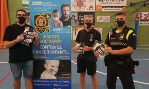 El Club Bàsquet Cambrils col·labora amb la campanya solidària «Pels valents»