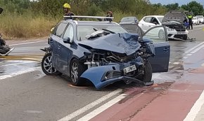 Diversos ferits en un accident provocat per un conductor begut a la N-340