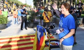 Elisenda Paluzie, presidenta de l'ANC: "Ja n'hi ha prou d'espectacles de divisió"