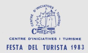Díptic Festa del Turista 1983