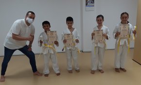 L'Escola Sundo de Taekwondo realitza els exàmens per passar de cinturó 