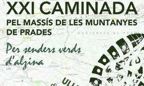 La XXI Caminada del Massís de les Muntanyes de Prades-Ulldemolins 2020 se celebrarà el 26 de setembre