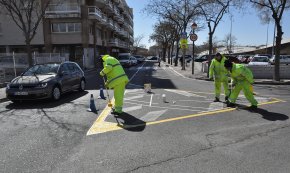 Es canvia el sentit de circulació del carrer de les Tres Eres, del camí de la Creu i de la Via Augusta