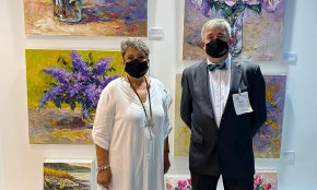 La pintora reusenca Marta Argentina porta la seva obra fins la Fira d'Art Internacional de Dubai