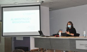 Alba Gumà: «Millorant l'alimentació es poden millorar els símptomes o possibles símptomes de la menopausa en les dones»