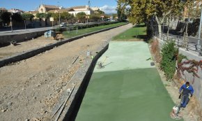 La riera d'Alforja va recuperant el seu aspecte un any després de la darrera rierada