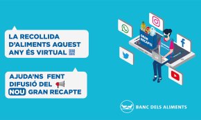 La 12a edició del Gran Recapte recollirà donacions virtuals per la covid-19