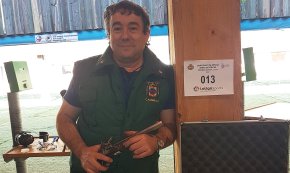 Jesús Arribas del Club de Tir Olímpic Cambrils aconsegueix quatre medalles al campionat d'Espanya d'armes històriques