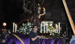Solemne trasllat de la imatge de Jesús Natzarè entre les dues parròquies cambrilenques