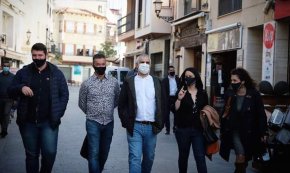 Carlos Carrizosa (Cs) visita Cambrils: «És el moment que els ajuntaments i la Generalitat ajudin als sectors relacionats amb el turisme i l'hostaleria perquè remuntin»
