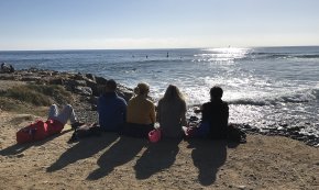 Bicicletes, patins, caminades i surf, les activitats estrella del cap de setmana