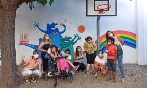 La Fundació «la Caixa» col·labora econòmicament amb l'esplai per a persones amb discapacitat psíquica Gripau Blau