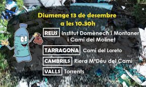 Al Camp Residu Zero organitzarà, aquest diumenge, una recollida de residus simultània a Cambrils, Tarragona, Reus i Valls