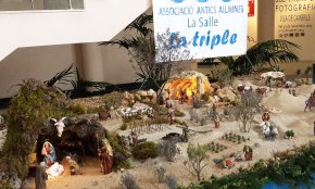 L'Associació d'Antics Alumnes la Salle suspèn el concurs de pessebres d'enguany per la covid-19