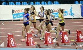 Maria Taggi queda setena a la prova dels 1.000 metres llisos del campionat d'Espanya s-16 de pista coberta