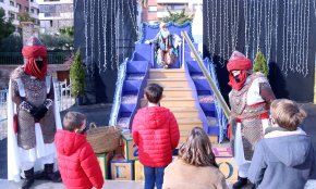 Cavalcada «estàtica» a Reus amb un campament reial obert a les visites guiades