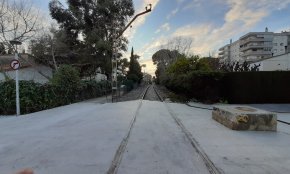 Salou habilita el primer dels sis passos provisionals a l'antic traçat de la línia ferroviària