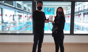 L'Ajuntament lliura la recaptació de la Cursa de Sant Silvestre de l'Hospitalet de l'Infant a la Lliga contra el Càncer de les Comarques de Tarragona i Terres de l'Ebre
