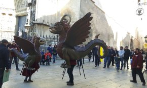 La Farnaca i la Farnaqueta participen a la Fira del Gall de Vilafranca