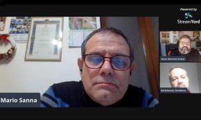 Òscar Ramírez secunda la vaga de fam iniciada per l'italià Mario Sanna, afectat pel terratrèmol d'Amatrice de 2016