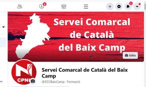 El Servei Comarcal de Català del Baix Camp obre una nova pàgina de Facebook