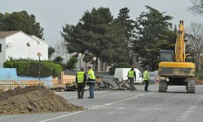 Linici de les obres de remodelació del tram urbà de l'antiga N-340 provoca canvis en les entrades i sortides de Cambrils