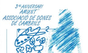 3r aniversari «Amunt» Associació de Dones de Cambrils / Any 1989
