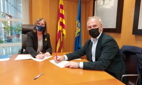 L'Ajuntament i l'empresa gestora del Parc Samà signen un conveni de col·laboració per a la seva preservació i promoció