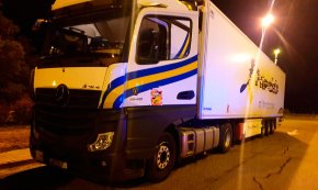 Detingut un camioner a l'AP-7 que octuplicava la taxa d'alcoholèmia permesa i circulava fent ziga-zagues 