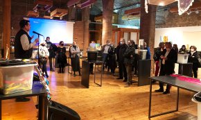 Trobada entre advocats i represaliats del Baix Camp i Priorat en el marc de l'exposició «55 Urnes per la Llibertat»